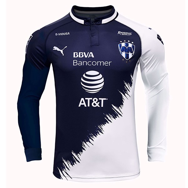 Camiseta Monterrey 3ª ML 2018-2019 Azul
